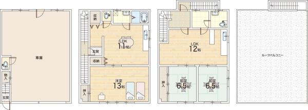 大阪市東淀川区豊里６丁目の中古一戸建