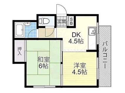 ハイデンス石津　香里園駅歩12分鉄骨4階建全8室