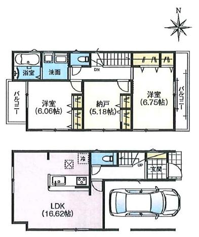 枚方市野村北町の新築一戸建