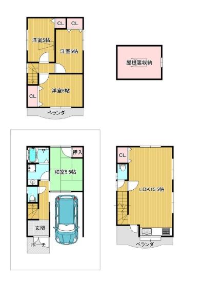 東大阪市末広町の中古一戸建て