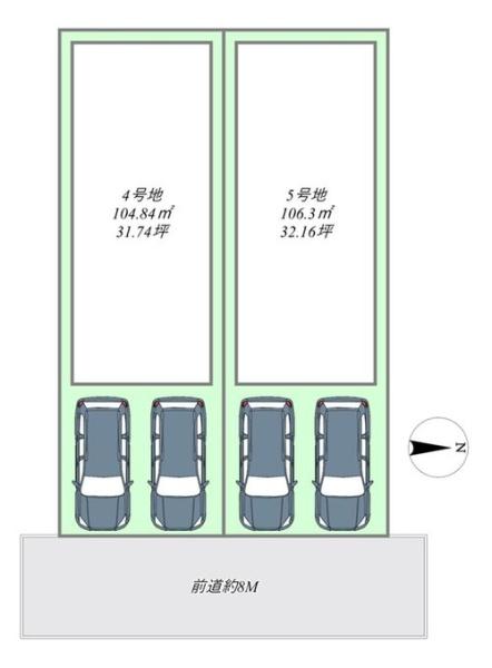大阪市旭区大宮４丁目の土地