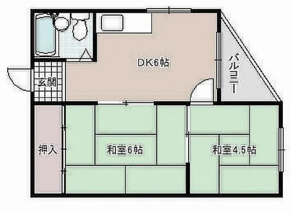 「キャッスル駒川」針中野2分　駒川中野7分