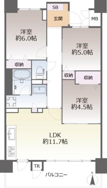 ルイシャトレ梅田北