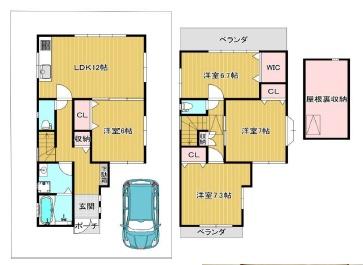 寝屋川市平池町の中古一戸建