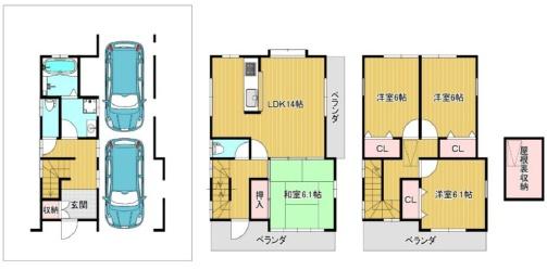 守口市佐太東町2丁目の中古一戸建