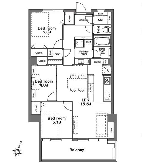 マンション雅叙苑　４号棟
