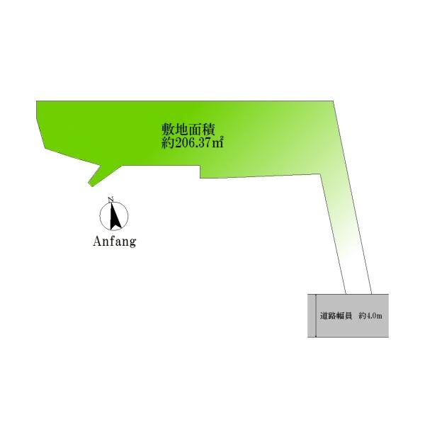 目黒区上目黒４丁目　土地