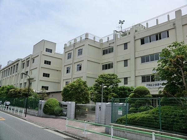 多摩川芙蓉ハイツ2号棟(大田区立御園中学校)