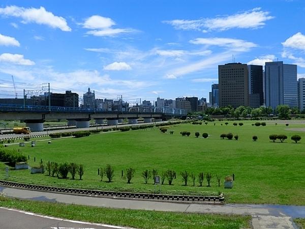 多摩川ビューハイツ(多摩川緑地サッカー場)