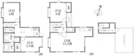 世田谷区弦巻２丁目の中古一戸建