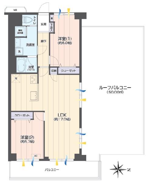 レック東多摩川スカイハイツ２号館