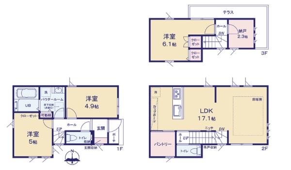 大田区大森東１丁目の新築一戸建