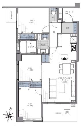 ディーグランセ深沢リージェントコート