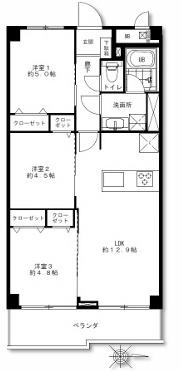 パシフィック馬事公苑前２号棟