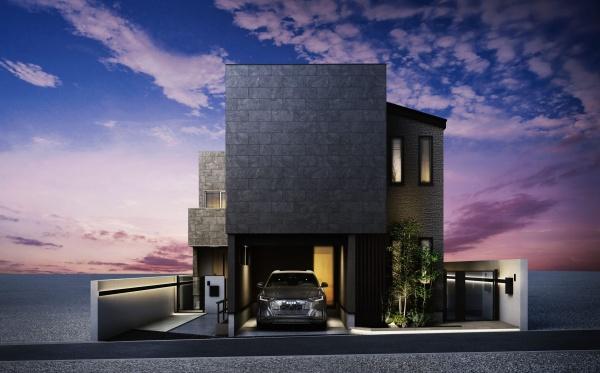 目黒区格の木坂３丁目　新築戸建　１号棟