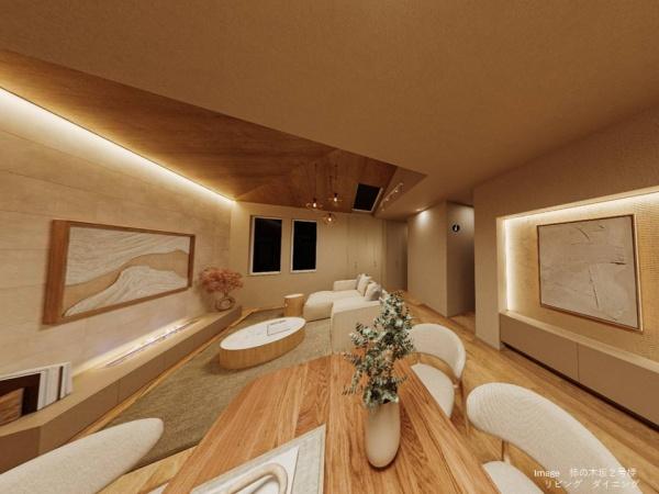 目黒区格の木坂３丁目　新築戸建　２号棟