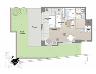 旗の台フラット