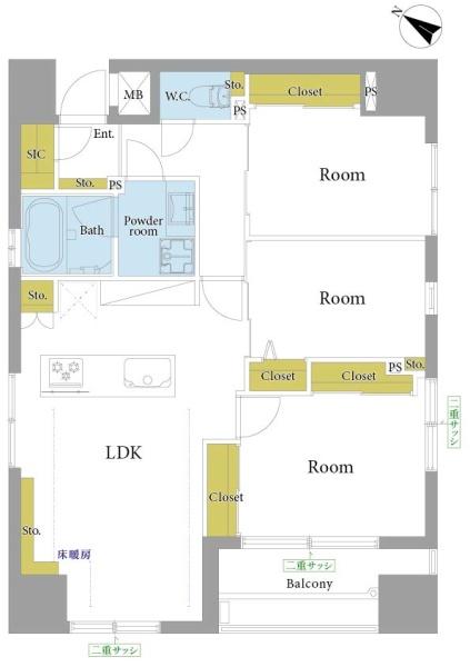 ダイアパレスシェルトワレ目黒