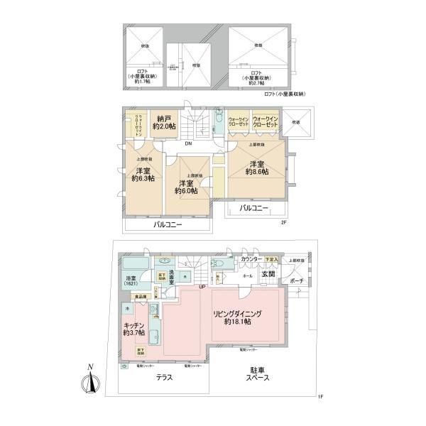 世田谷区深沢１丁目の中古一戸建て