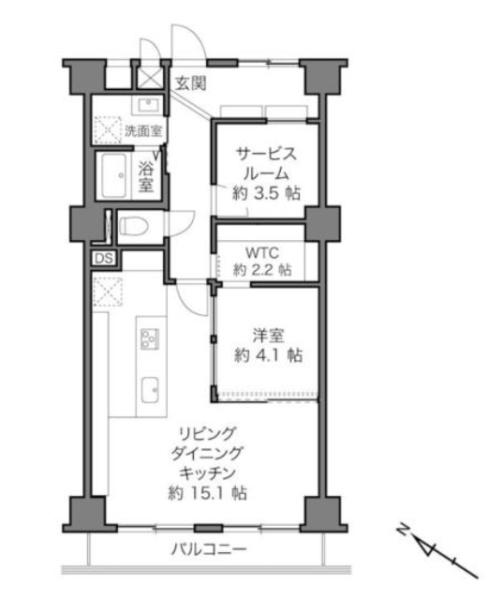 朝日上野毛マンション