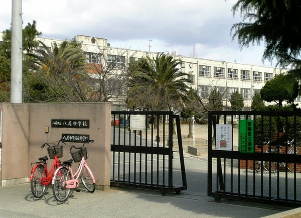 八尾市緑ヶ丘3丁目の土地(八尾市立八尾中学校)