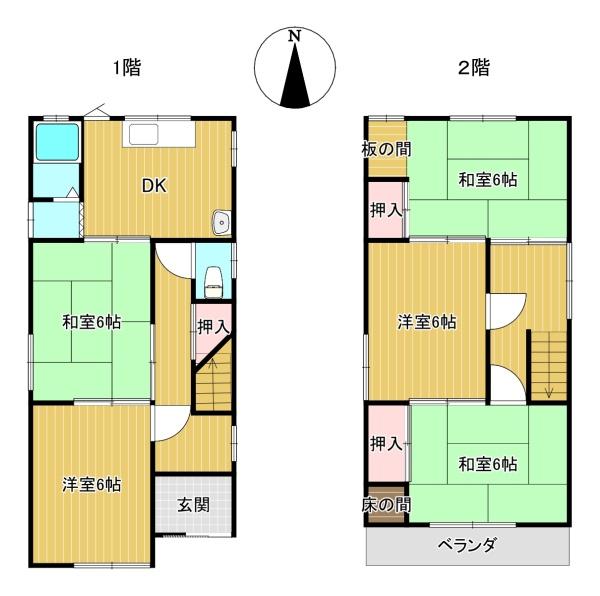 八尾市竹渕西3丁目　中古戸建