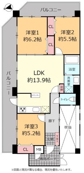 ライオンズマンションハンビー北谷