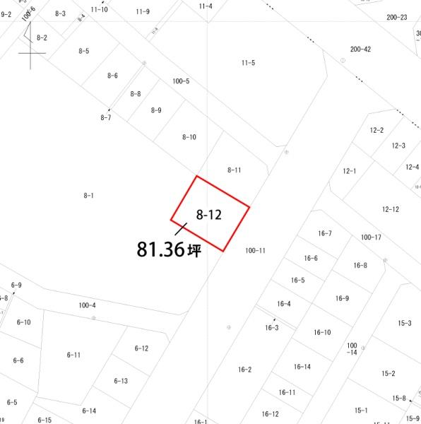 那覇市真嘉比1丁目土地