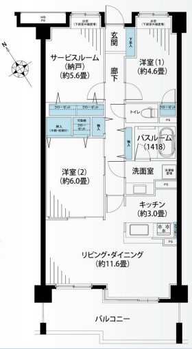 グリーンライン「日吉本町」ライオンズガーデン日吉本町