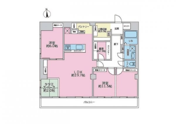 東急池上線「石川台」自由ヶ丘第3マンション