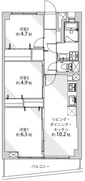 ＪＲ南武線「鹿島田」鹿島田セントラルマンション