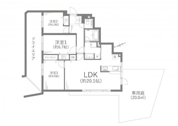 ＪＲ横浜線「中山」リーベスト中山A棟