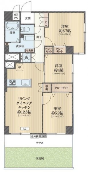 東急田園都市線「二子新地」多摩川スカイハイツ