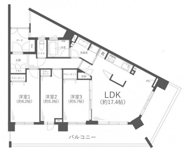 東急田園都市線「高津」パークスクエア二子多摩川