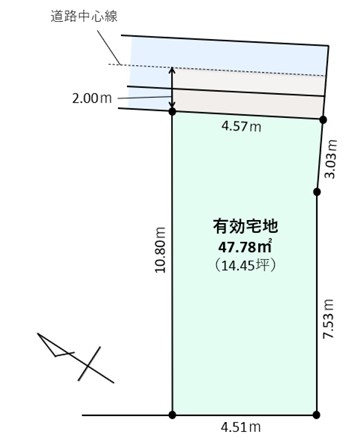 京急大師線「港町」条件なし土地