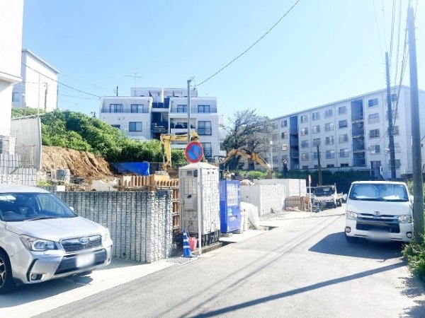 小田急線「生田　売地」