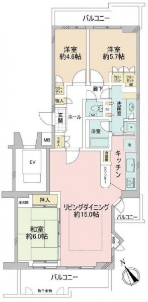 グリーンライン「高田」イトーピア綱島コンドミニアム