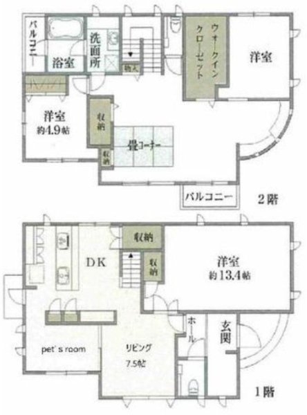 東急こどもの国線「こどもの国」中古戸建