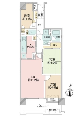 ＪＲ南武線「久地」溝の口北パーク・ホームズ