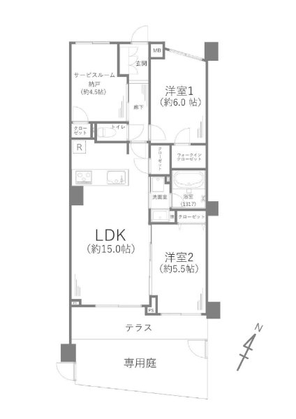 小田急線「百合ヶ丘」ラ・アトレレジデンス新百合ヶ丘