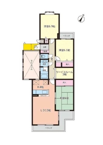 ＪＲ横浜線「新横浜」グリーンコーポ篠原第２J棟