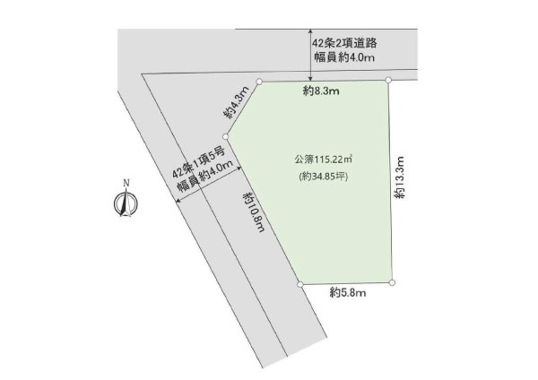 小田急線「百合ヶ丘」条件なし売地