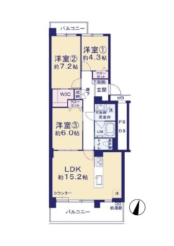 東急東横線「大倉山」大倉山ハイム参号棟