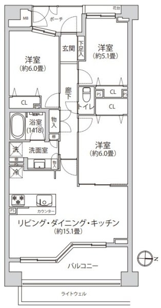 クレッセント宮前平
