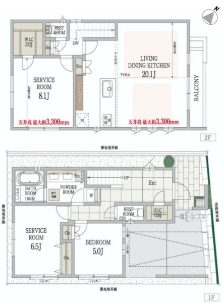 世田谷区上馬５丁目の中古一戸建て
