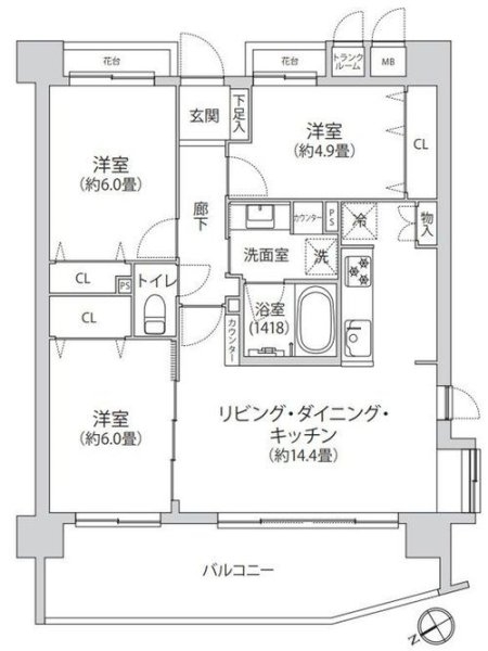 ライオンズヴィアーレ港北ニュータウン