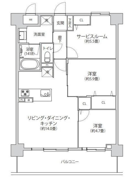 ダイアパレス町田中町