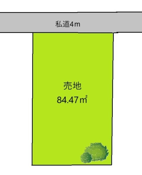 小田急線「生田」売地