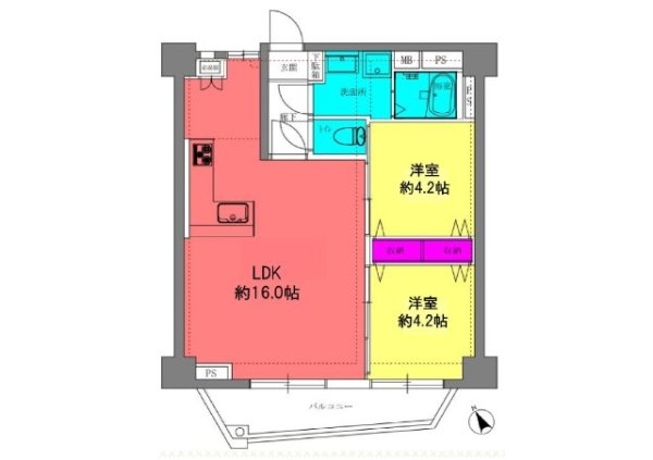 東和サープラス柿生(間取り)