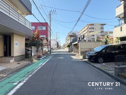 川崎市川崎区四谷上町の中古一戸建て(前面道路含む現地写真)